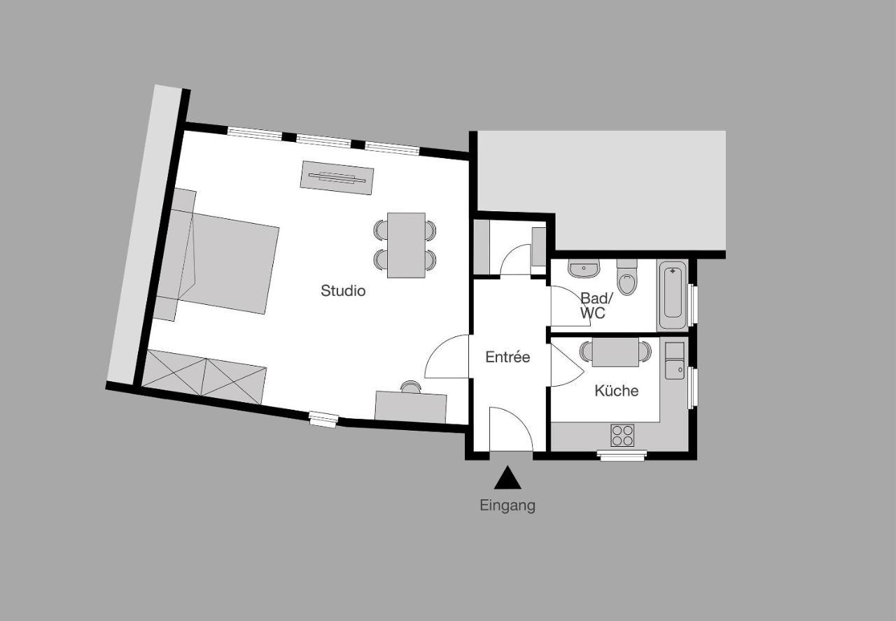 City Stay Furnished Apartments - Fasenstaubstrasse Sciaffusa Esterno foto